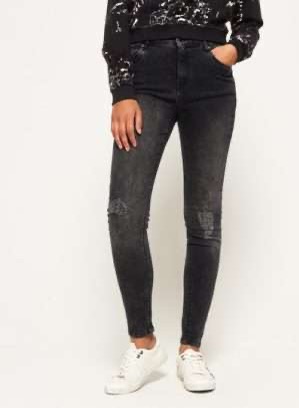 Superdry Sophia jeggings, grå